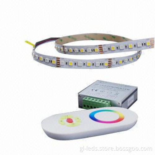 Constant Voltage Design RGB + W Flexible LED Strips with 0 to 40°C Storage Temperature